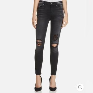 7 for All Mankind grey jeans